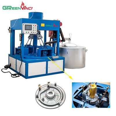 Multi-stations ni gaw, Metal Spin Casting Machine