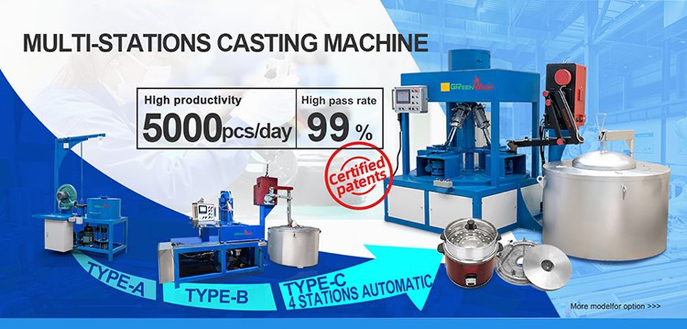 multi-stations automatic metal spin casting multi-stations automatic metal spin casting
